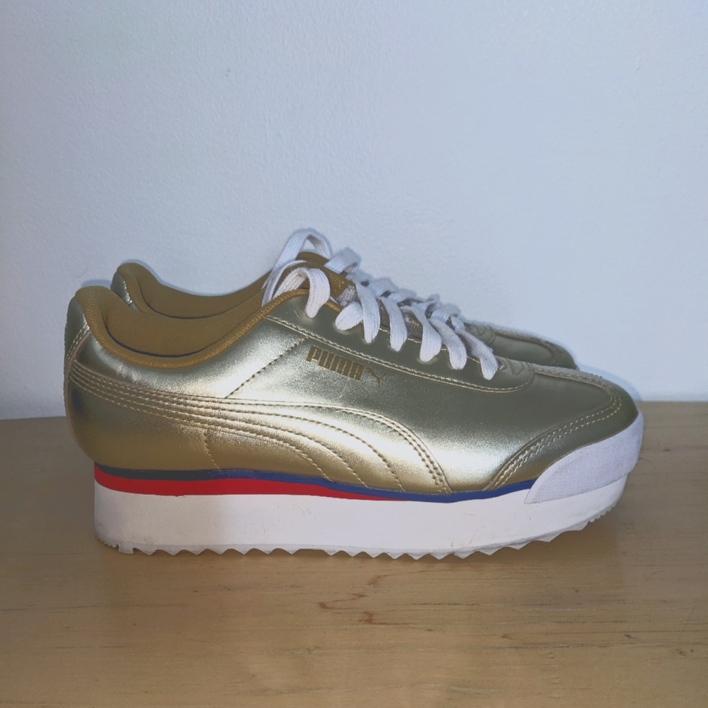 Gold Platform Puma's